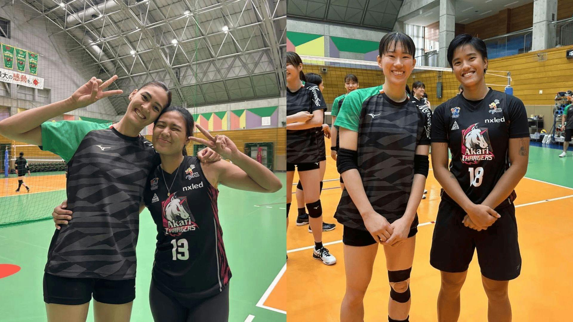 High Voltage: Akari Chargers train with Sachi Minowa, Osaka Marvelous in Japan camp